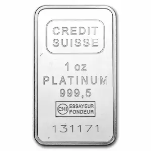 1oz Generic Platinum Bar