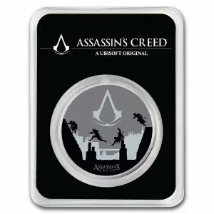 Assassin's Creed 1 oz Silver Round in TEP Rooftop Assassins (4)
