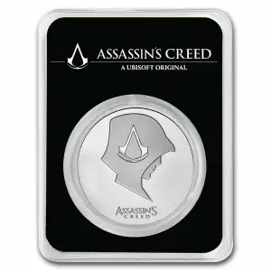 Assassin's Creed 1 oz Silver Round in TEP Hooded Assassin (4)