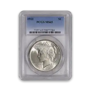 Peace Dollar (1921 - 1935) - PCGS - MS65