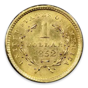 Gold Dollar (1849 - 1889) - AU